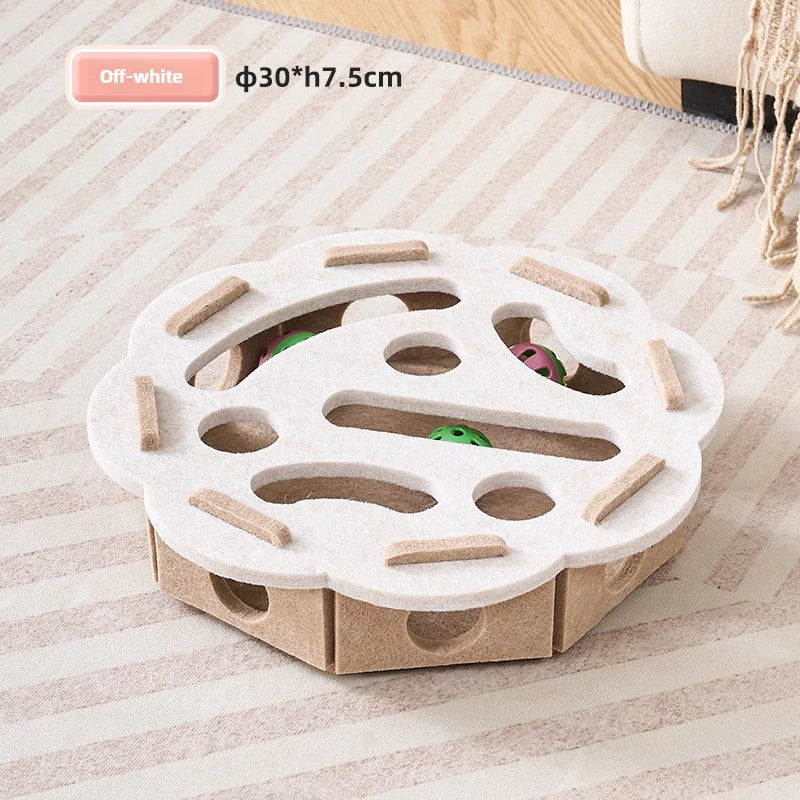 Interactive Cat Puzzle Toy – Treat & Play Maze