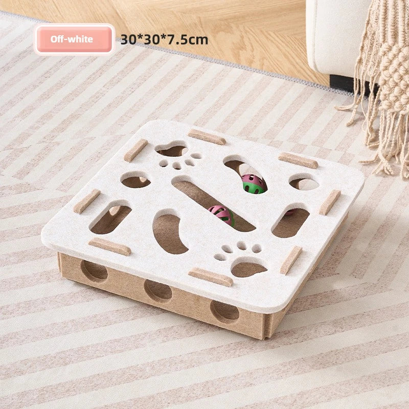 Interactive Cat Puzzle Toy – Treat & Play Maze