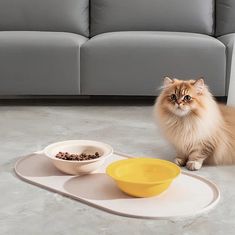 Waterproof Non-Slip Pet Feeding Mat – Easy Clean