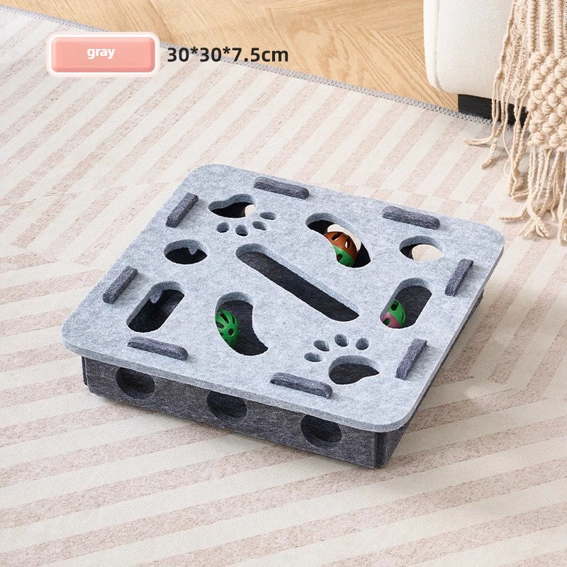 Interactive Cat Puzzle Toy – Treat & Play Maze