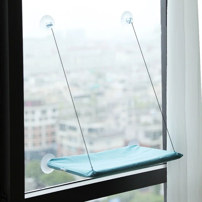 Cozy Window Cat Hammock – Elevated Resting Bed