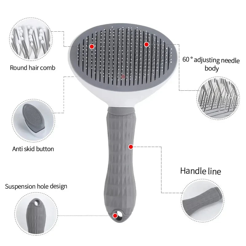 et Grooming Brush – Easy Loose Hair Removal
