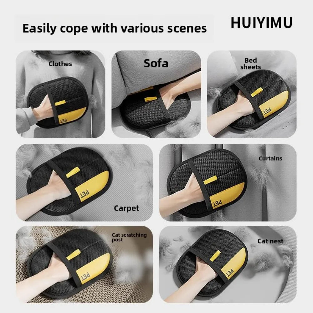 Reusable Pet Hair Remover Glove – Easy Fur Clea