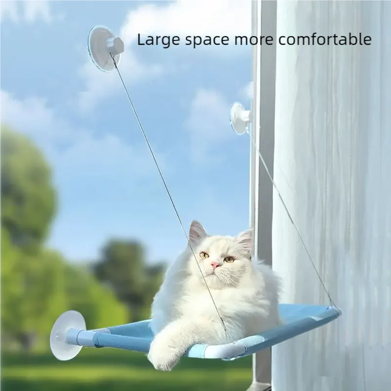 Cozy Window Cat Hammock – Elevated Resting Bed