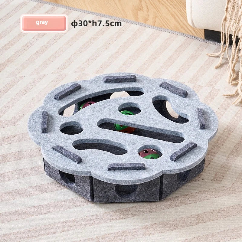 Interactive Cat Puzzle Toy – Treat & Play Maze