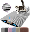 Premium Double-Layer Cat Litter Mat – Waterproof & Non-Slip